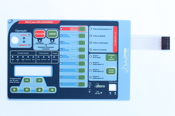 Painel de Equipamento em Policarbonato